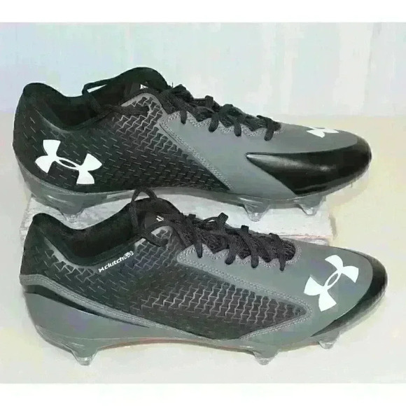 New Under Armor Nitro Clutch Fit 4DFoam Football Cleats 1252426-001 Mens size 13 - Picture 6 of 13